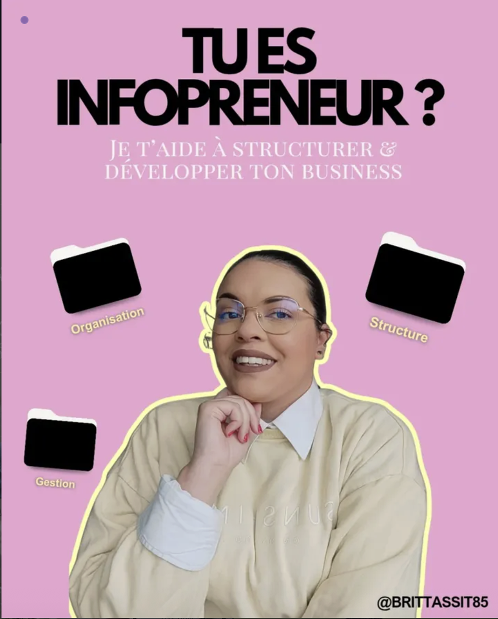 Dernier post Instagram de Brittassit